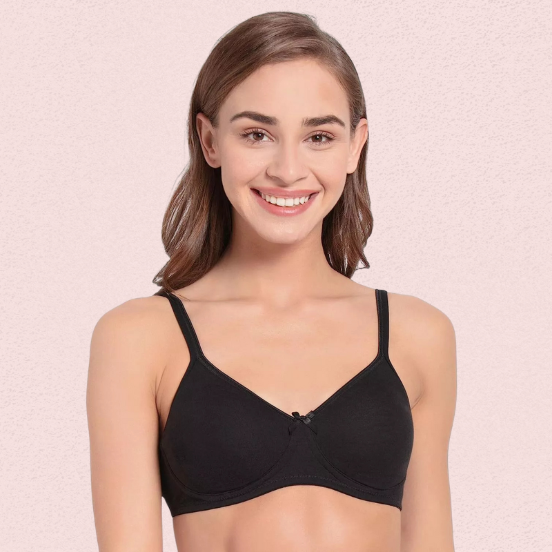 Ultra-Soft Cotton Non-Wired Bra For Women - 2 Pack - Style 1022 - product image 7