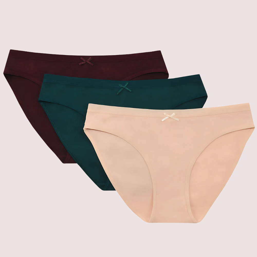Ultra Comfort Cotton Panties 3 Piece Lot - product image 3