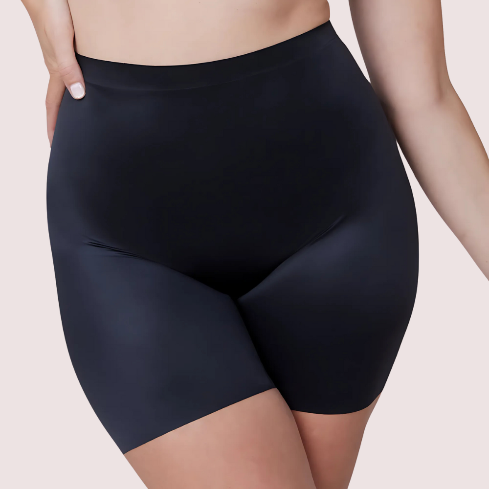 Comfort Black Seamless Shorts - product image 1