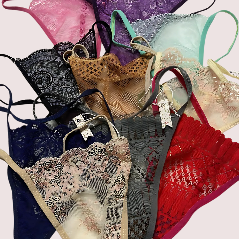 Mega Offer Random Color Thongs G-String - 6 Pack - product image 1