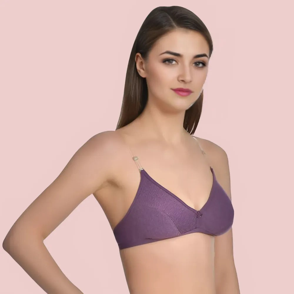 Bliss Wear Non-Wired Padded Bra Essentials - 6 Pack - product image 5