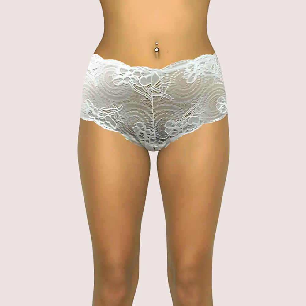 Female Floral Daisy Lace Boyshorts - product image 1
