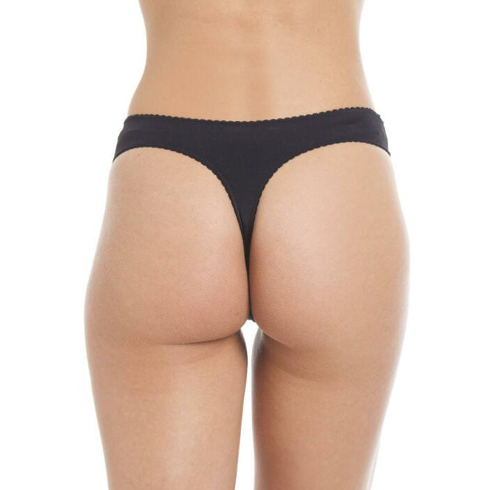 Lace Mesh Thong Panties - Style 0029 - product image 7