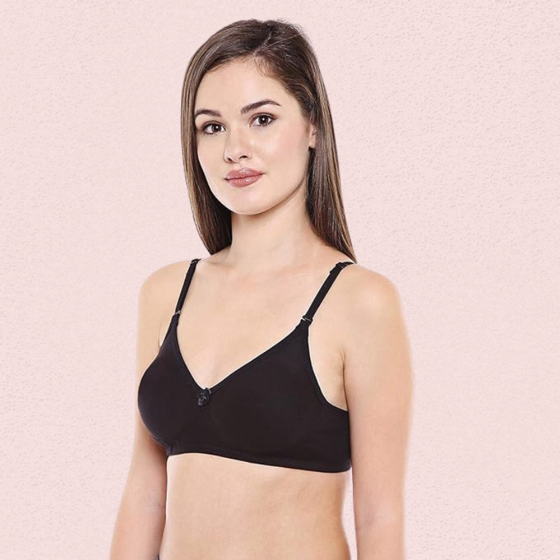 Women's Cotton Non-Padded Seamless Bra Set - 2 Pack - product image 3