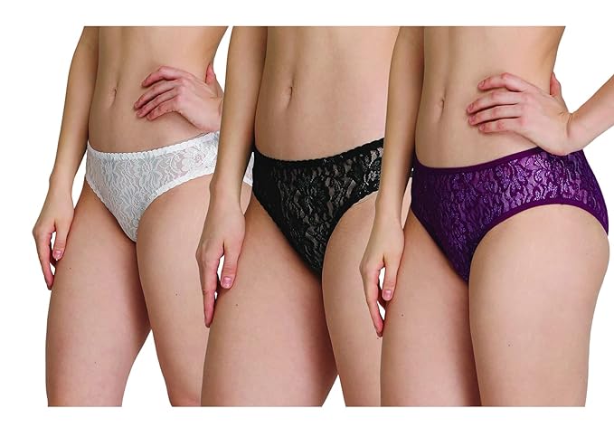 Women's Low-Rise Lace Panty Trio - 3 Pack - product image 2