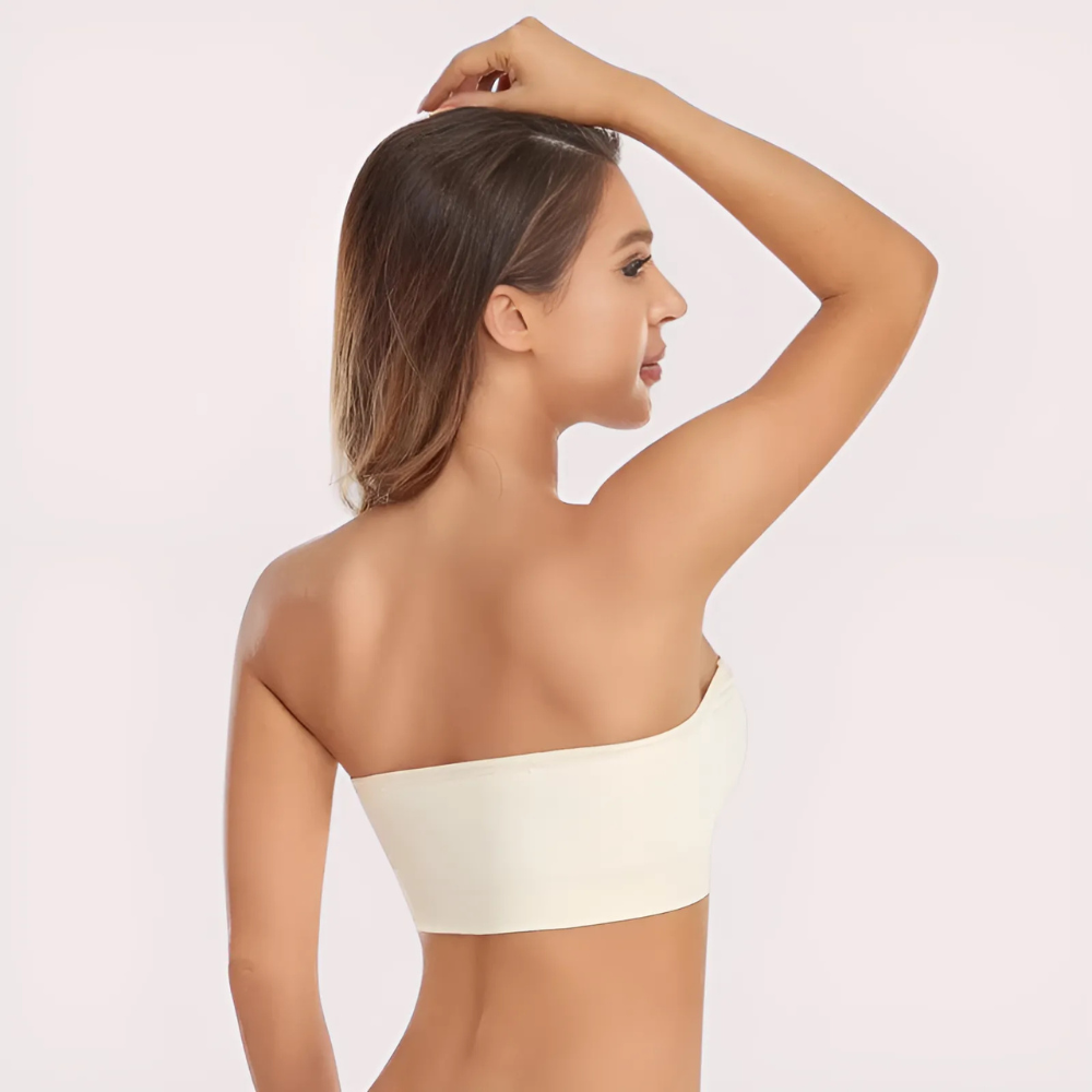 White Tube Bandeau Bra Top - product image 3