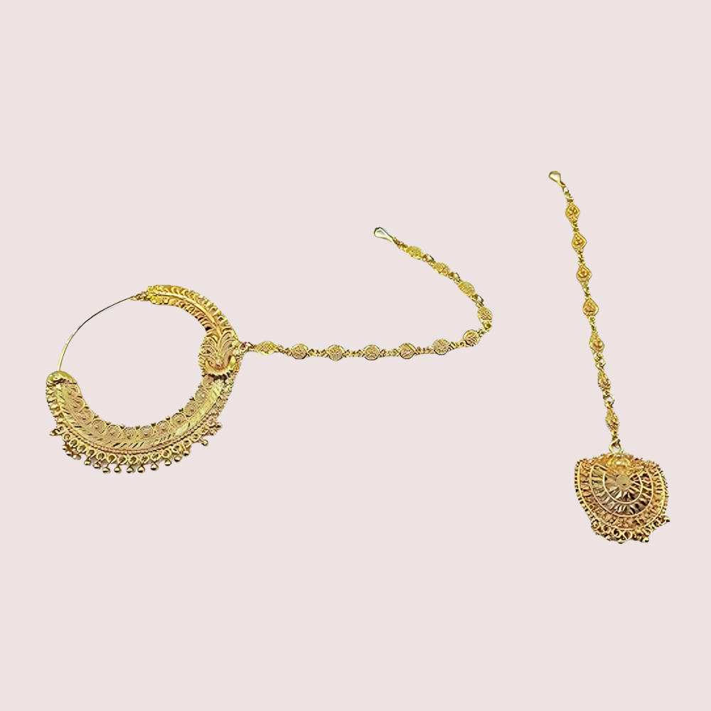 Kumauni Guloband With Nath & Mangtika - product image 2