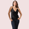 Éclat Satiné Cowl Neck Silk Satin Camisole - product image 1
