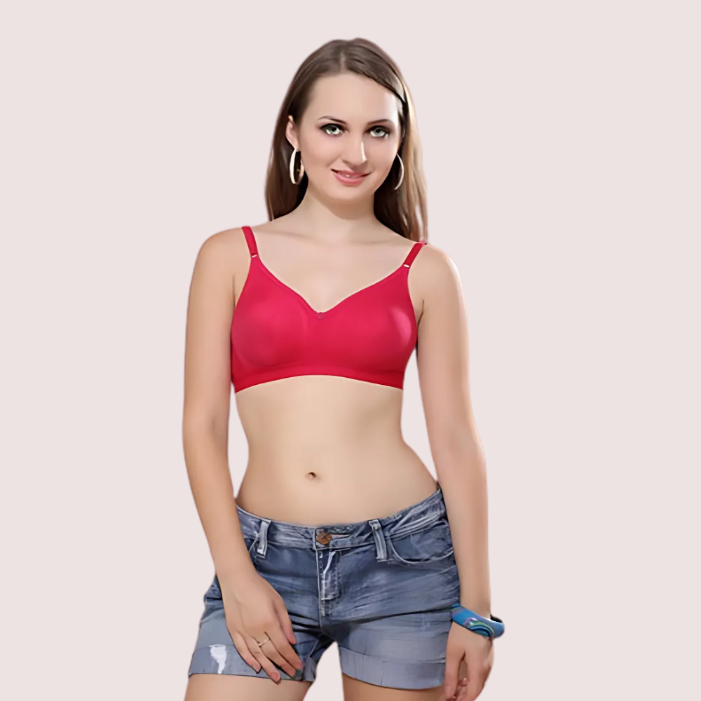 Comfort Seamless Padded Bras - 3 Pack - product image 1