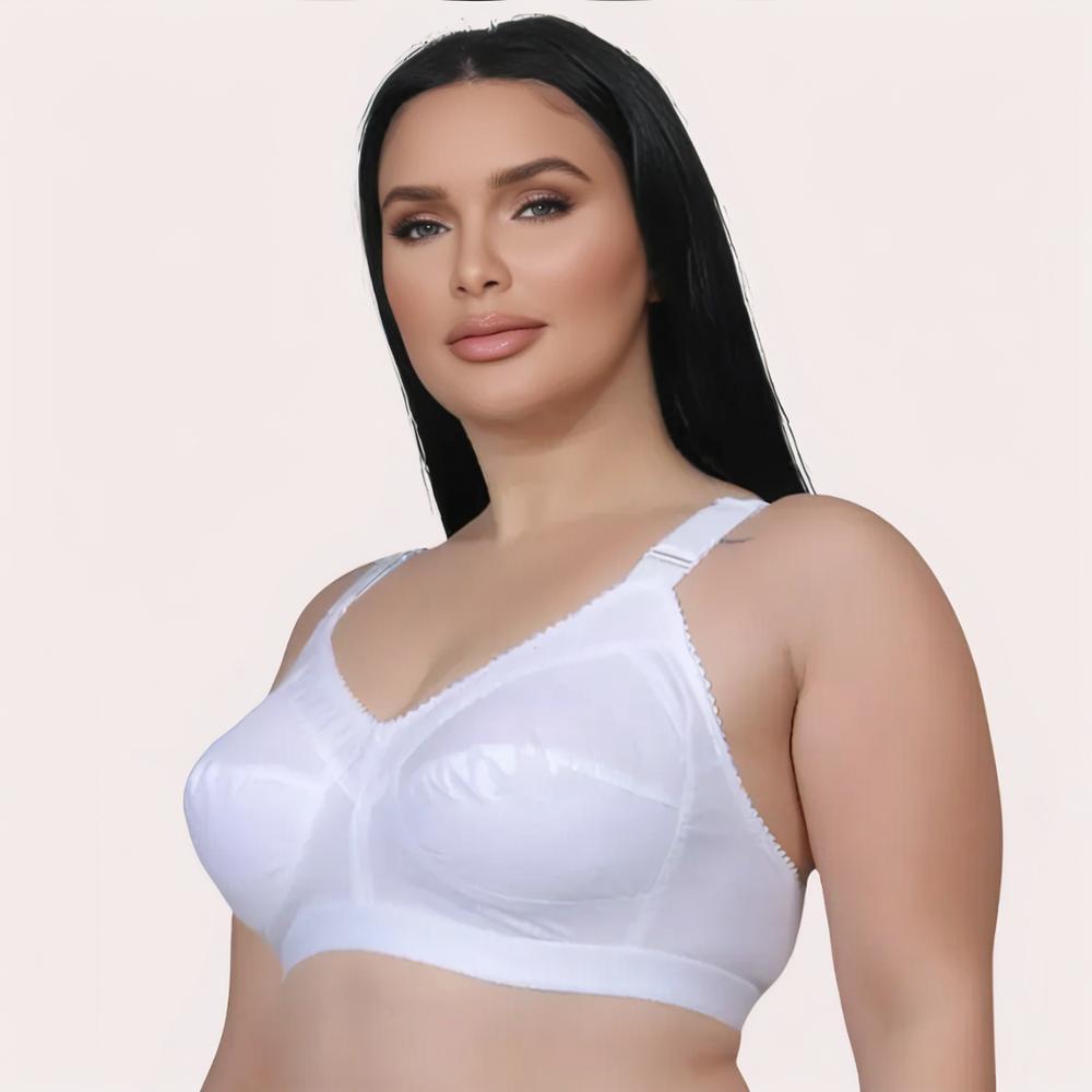 Plus-Size Sweat-Absorbent Bra - Soft, Breathable & Summer-Ready - product image 2