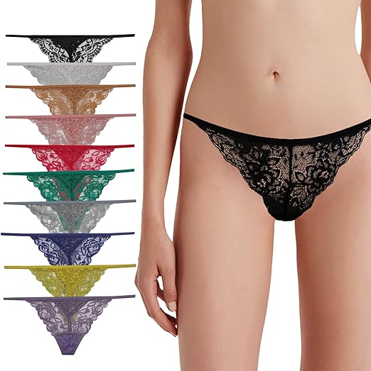 Lace G-Strings For Everyday Luxury - 4 Pack - product image 3
