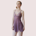 Velvet Moon Sheer Mesh Slip - Plus-Size - product image 1