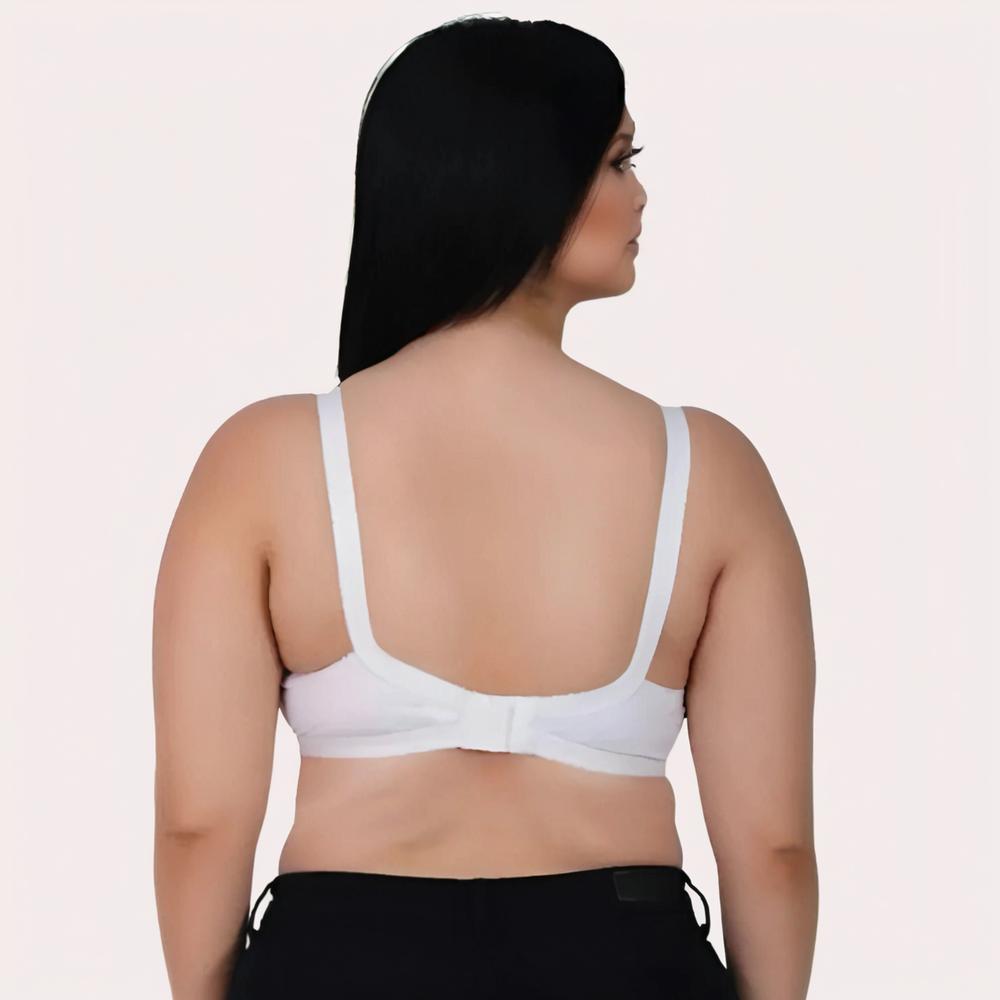 Purebreeze - White Cotton Bras For Summers - 4 Pack - product image 2