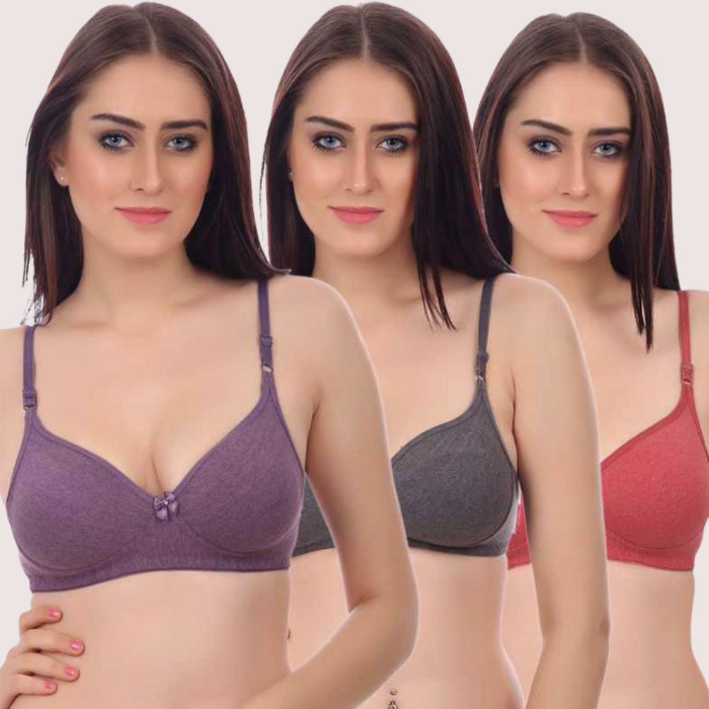 Comfortlift Non-Wired Padded Push-Up Bra - 3 Pack - product image 3