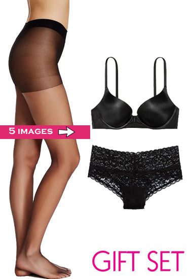 Pack Of Pantyhose & Push-Up Bra Set - product image 1