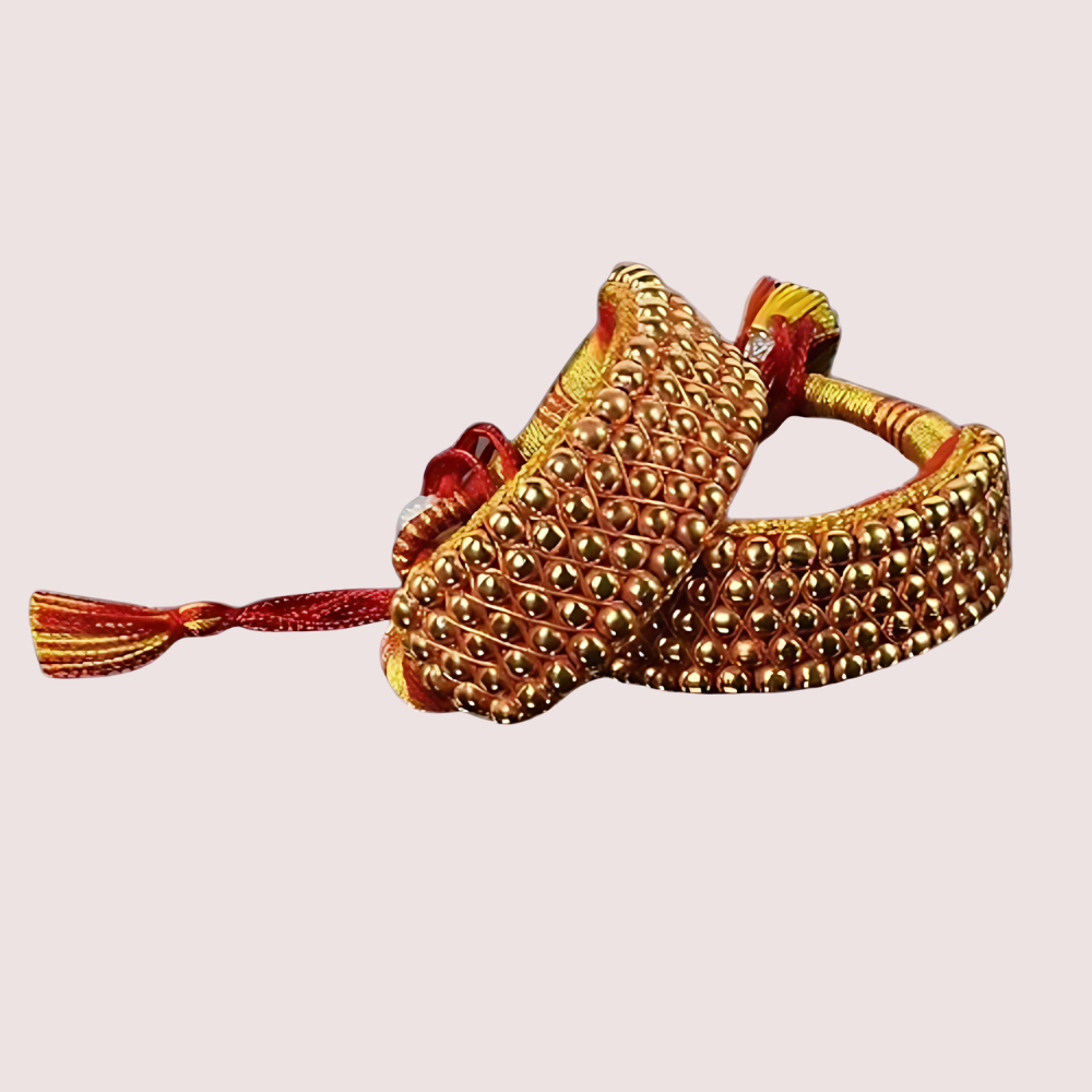 Copper Brass Golden Moti Pocchi Bracelet - product image 2