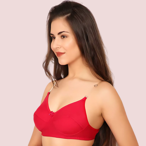 3 Pairs Clear Transparent Back Regular Bras - product image 2