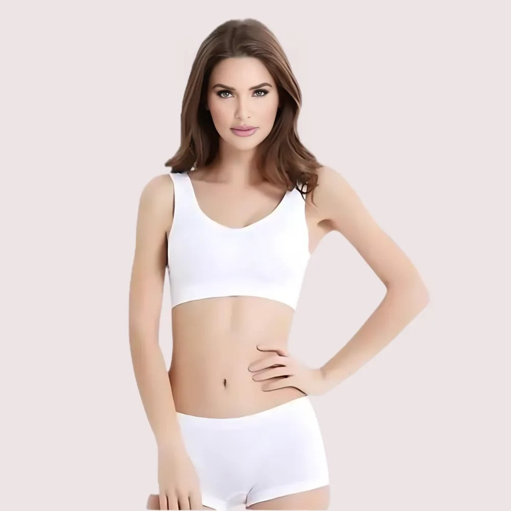 Contrast Medium Support Sports Bra Twin Pack - product image 2