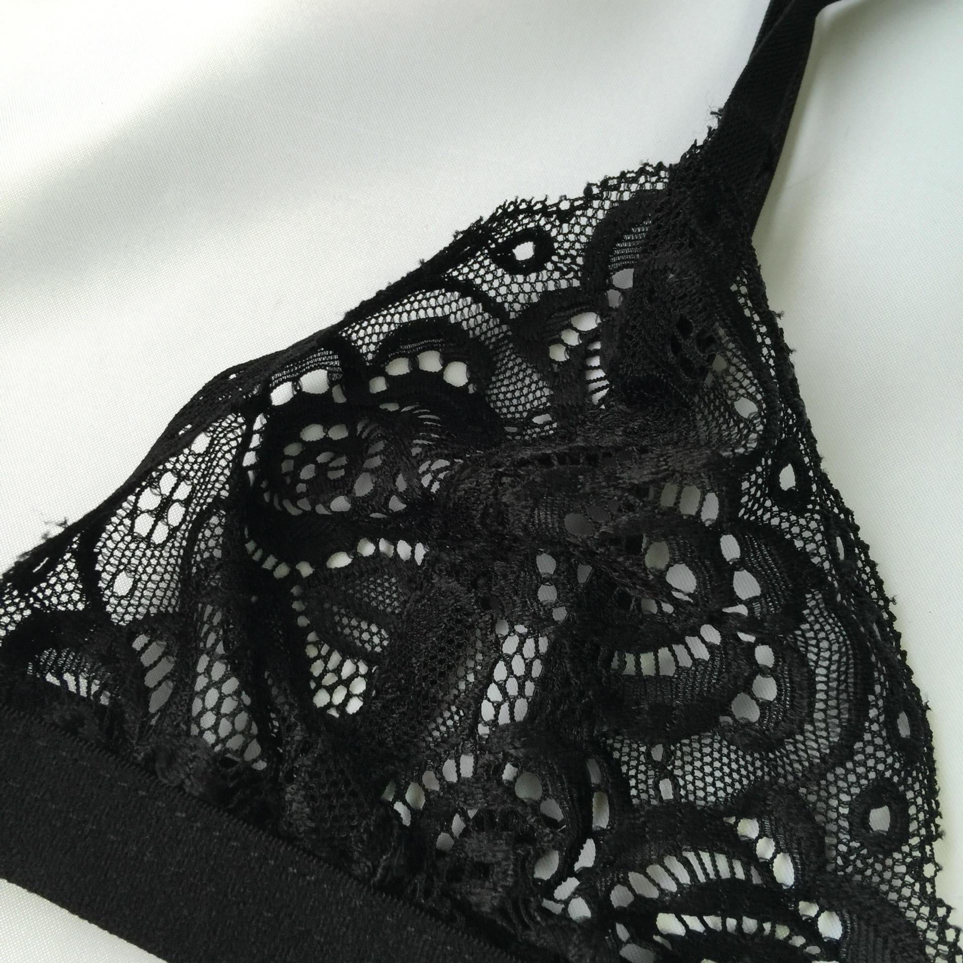French Style Lace Wireless Bralette - product image 5