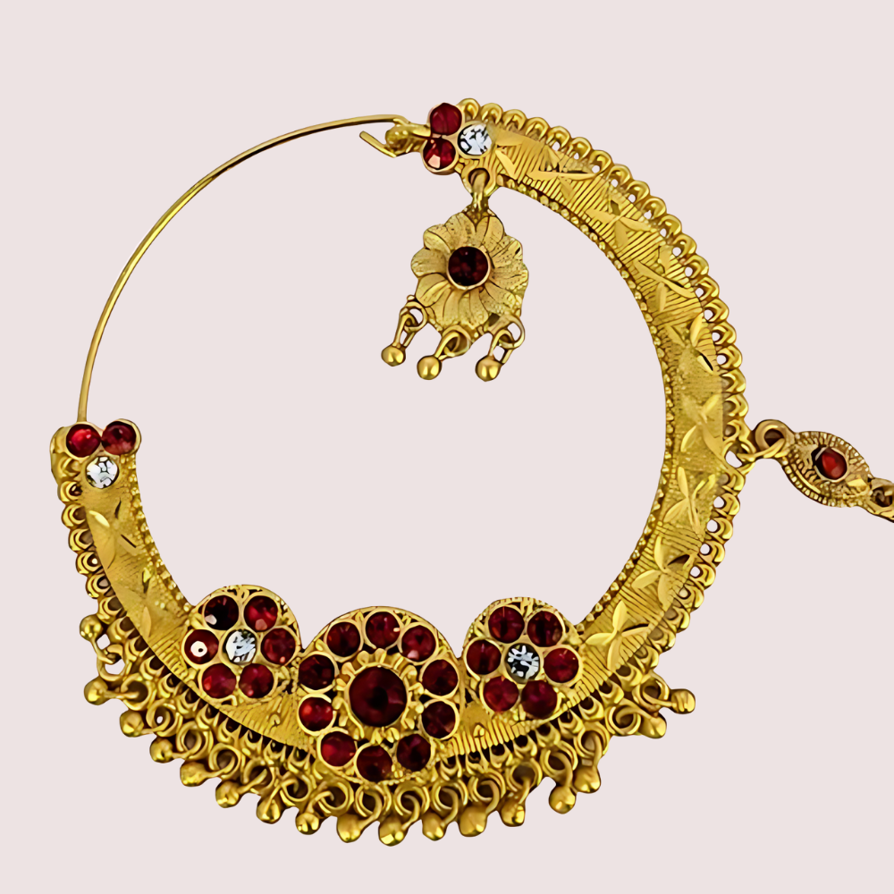 Traditional Pahadi Nath - Kumauni & Garhwali Jewelry - product image 1