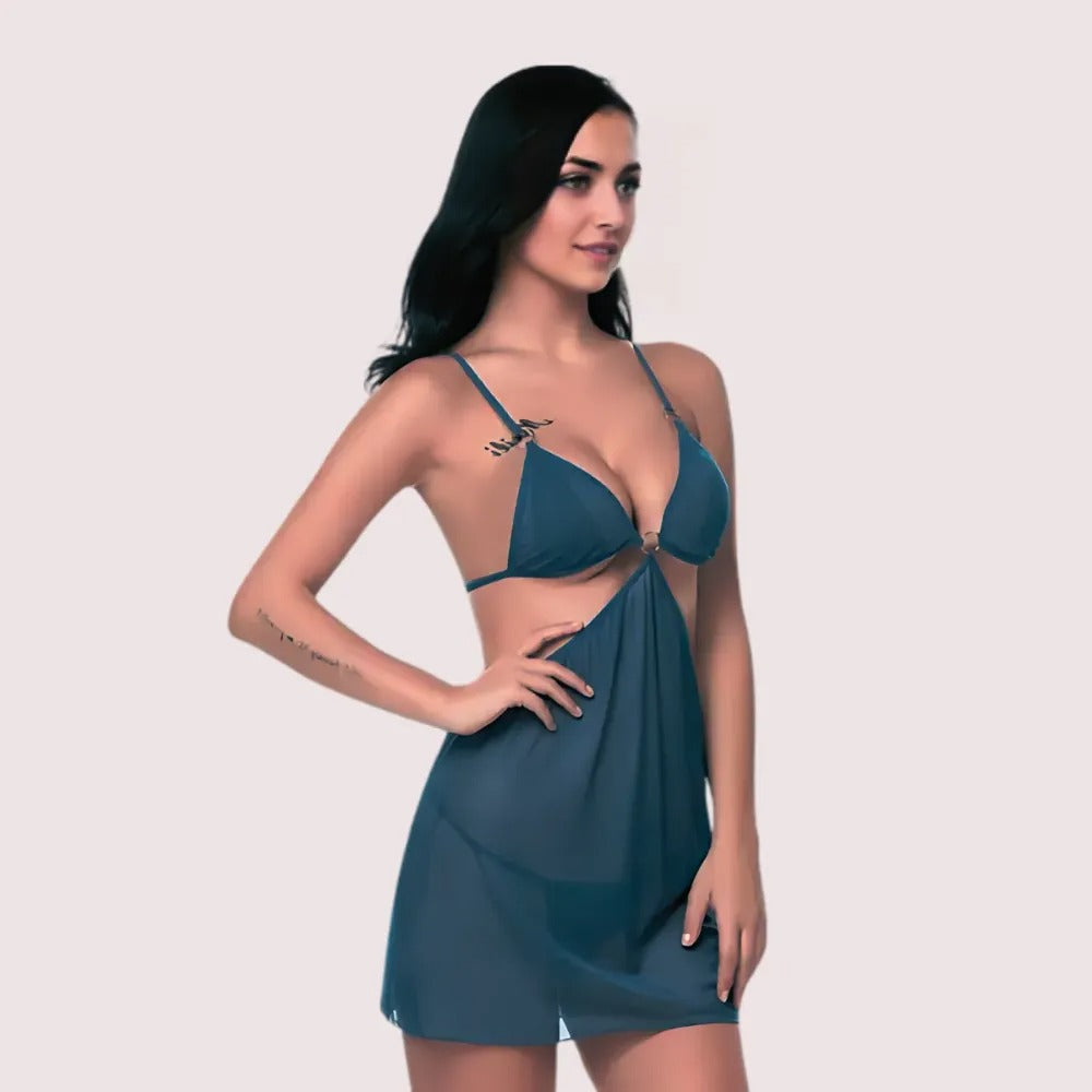 Sheer Babydoll Nightdress For Women - product image 2