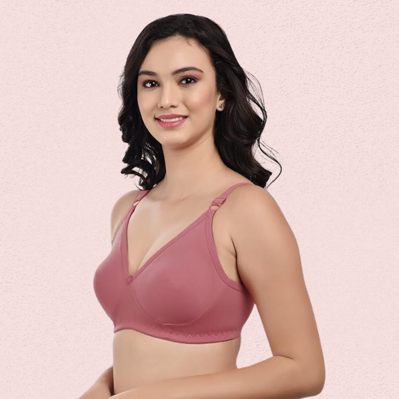 Women's Cotton Non-Padded Wire-Free Bra - 3 Pack - product image 3