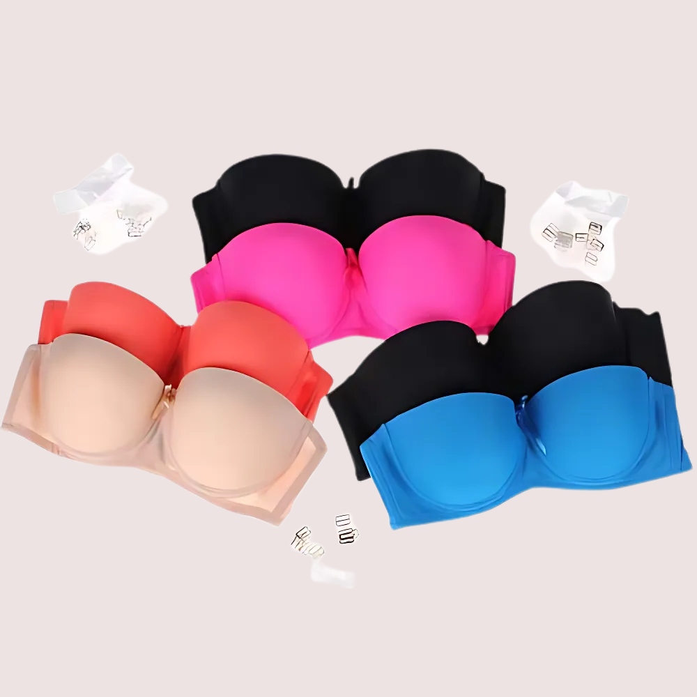 Demi Cup Padded Wired Push-Up Bra - 2 Pack - product image 1