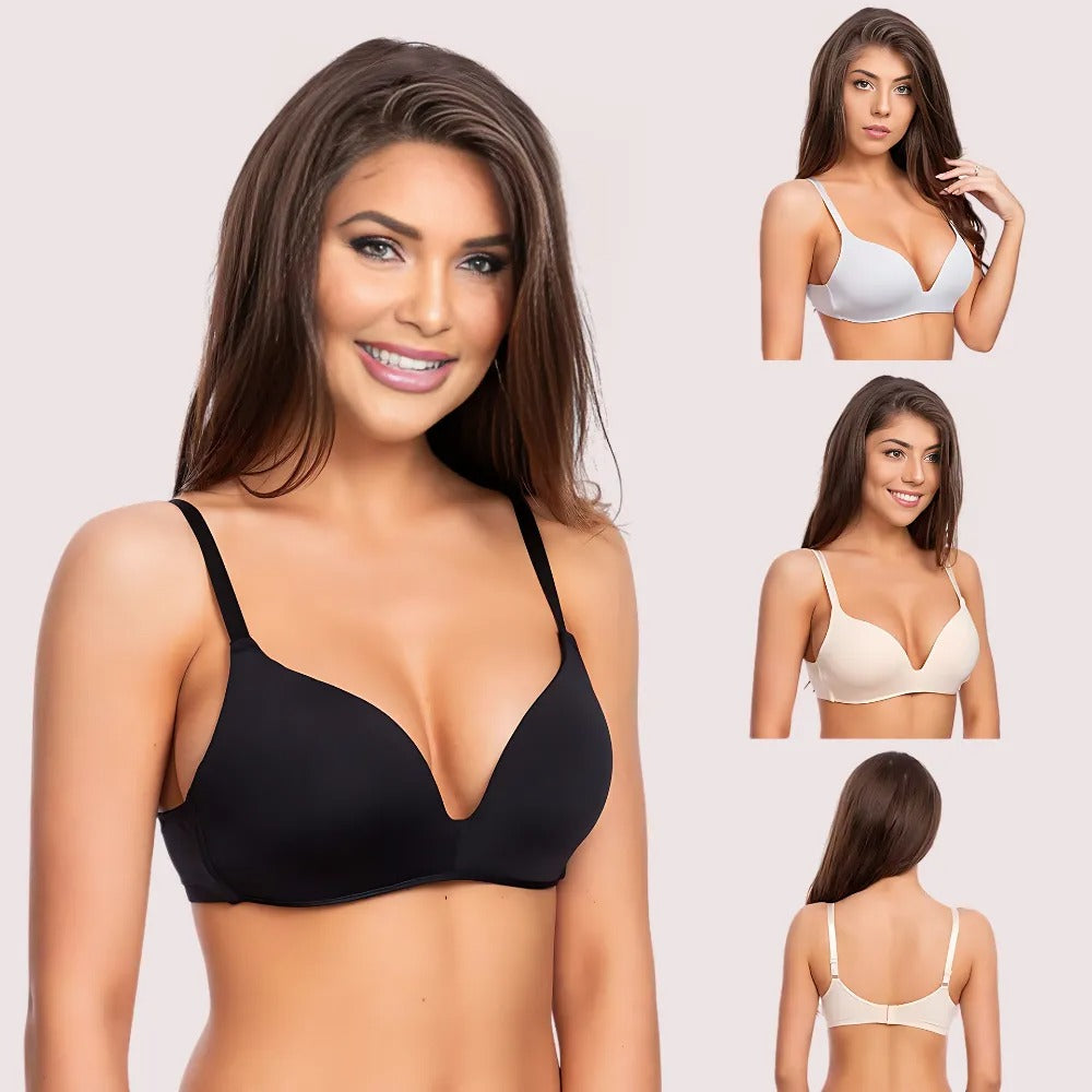 Seamless Padded Underwired Push-Up Bra - 2 Pack - product image 2