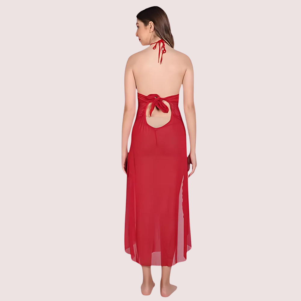 Graceful Long Sheer Nightdress For Women - product image 4