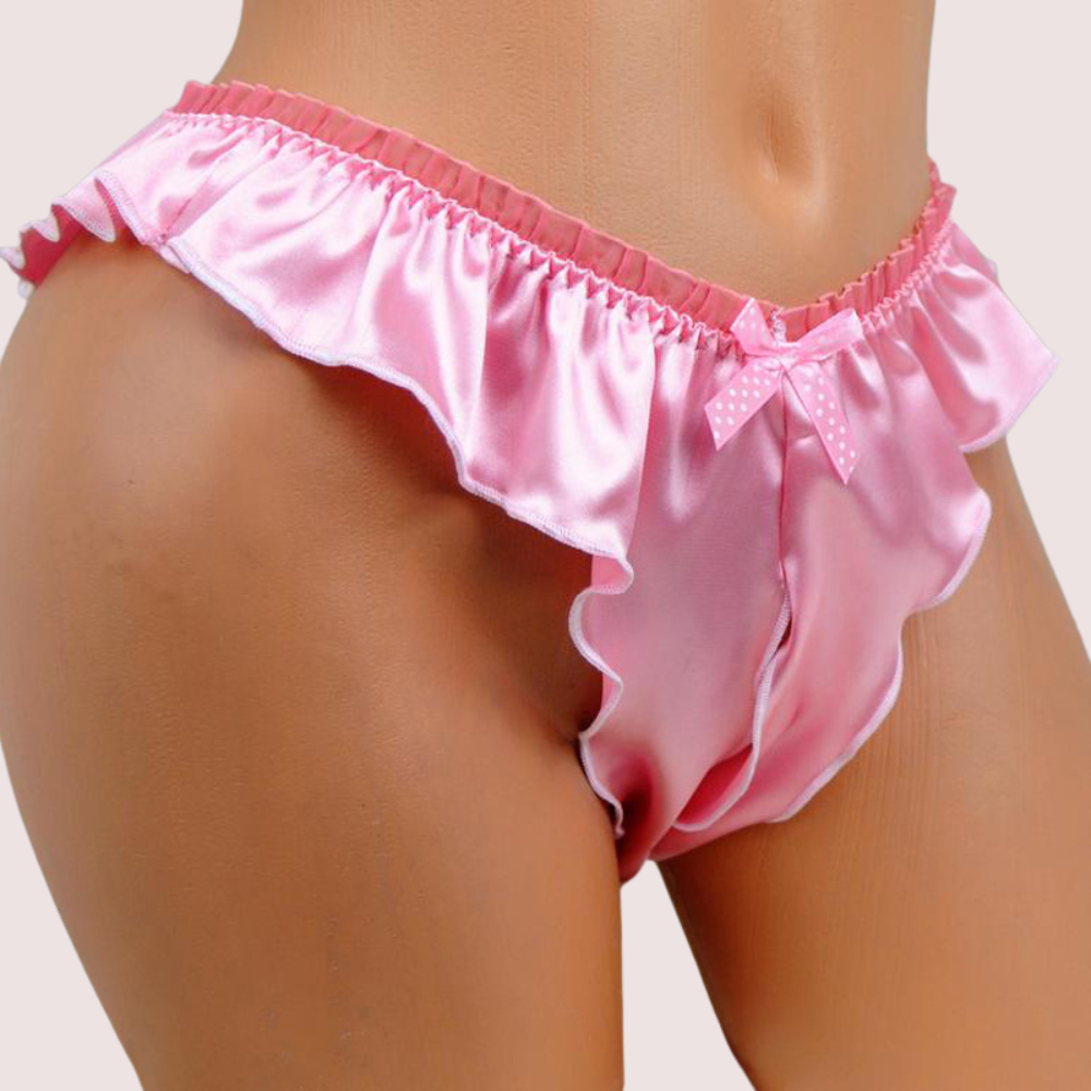 Pure Whisper Open-Crotch French Knickers - product image 1