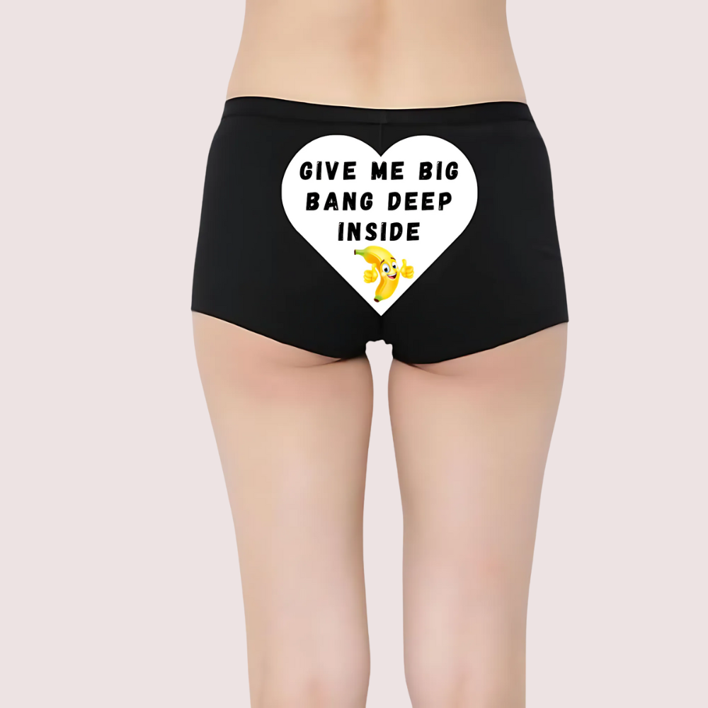 Custom Custom Quote Panty For Intimate Moments - product image 1