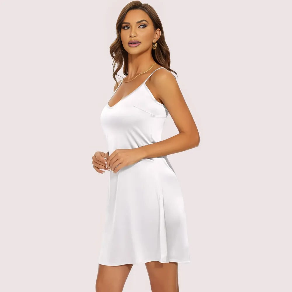 Luxe Silken Adjustable Slip Dress - product image 2