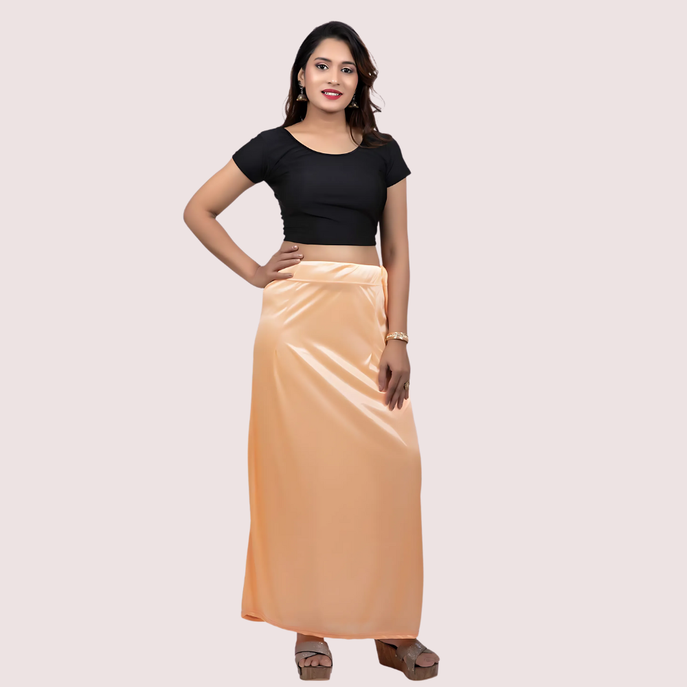 Women's' Glossy Silk Indian Petticoats - product image 1