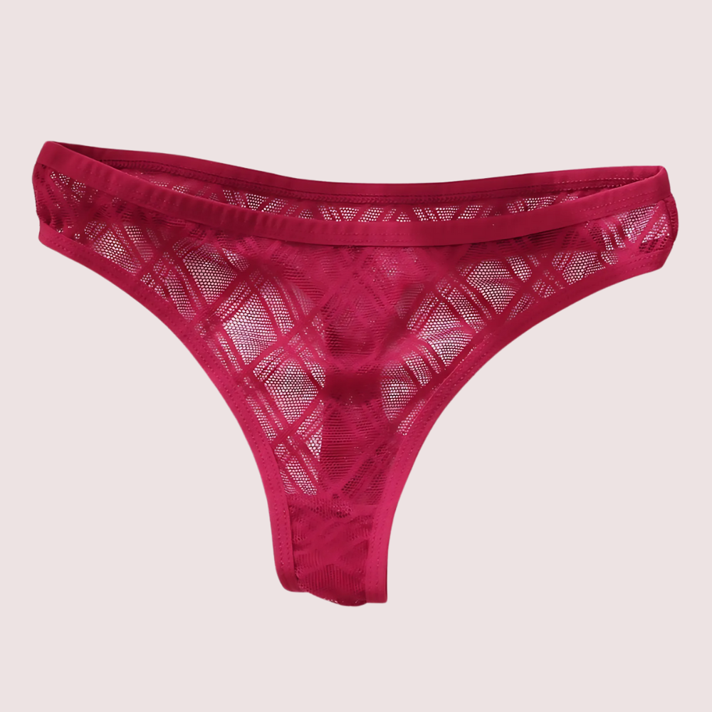 Women's Low-Rise Mesh Hollow Lace Panties - product image 2
