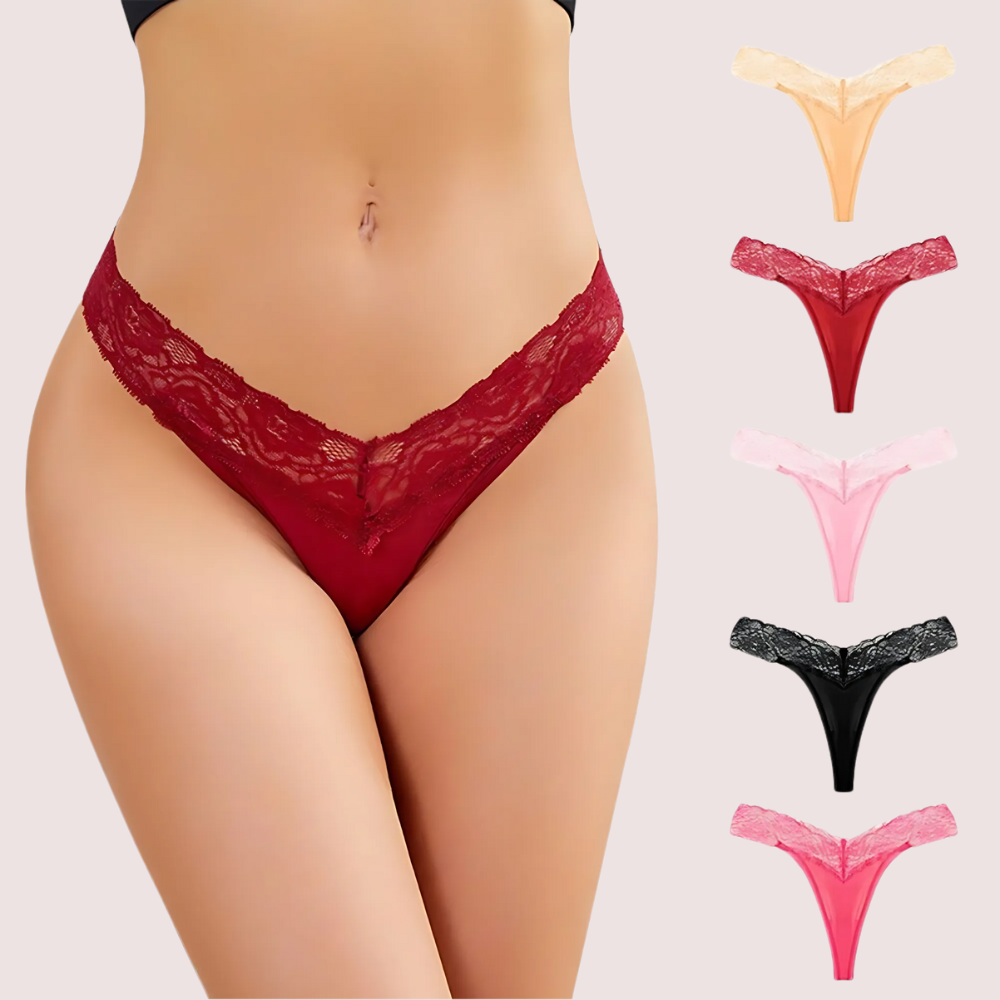 Beautiful Seamless Lace Panties - 5 Pack - product image 1