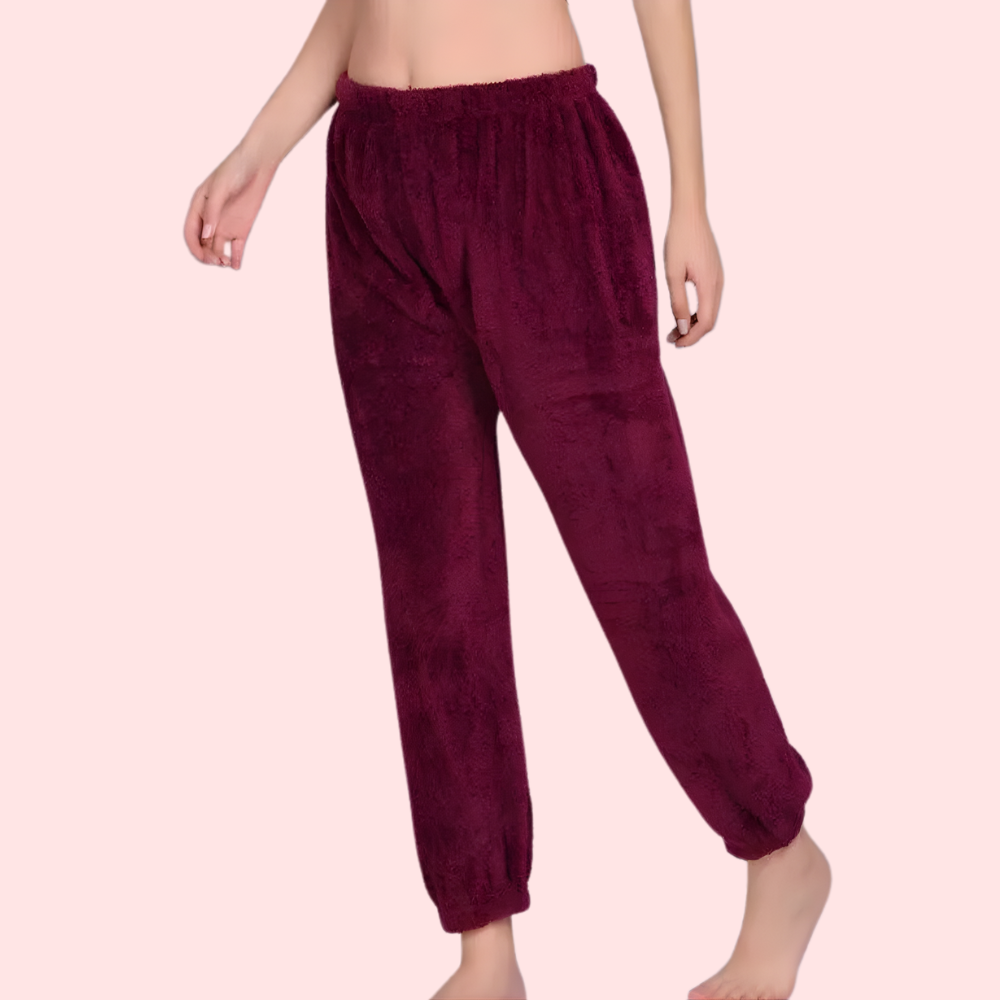 Solid Warm Wool Women's Pajama - 2 Pack - product image 2