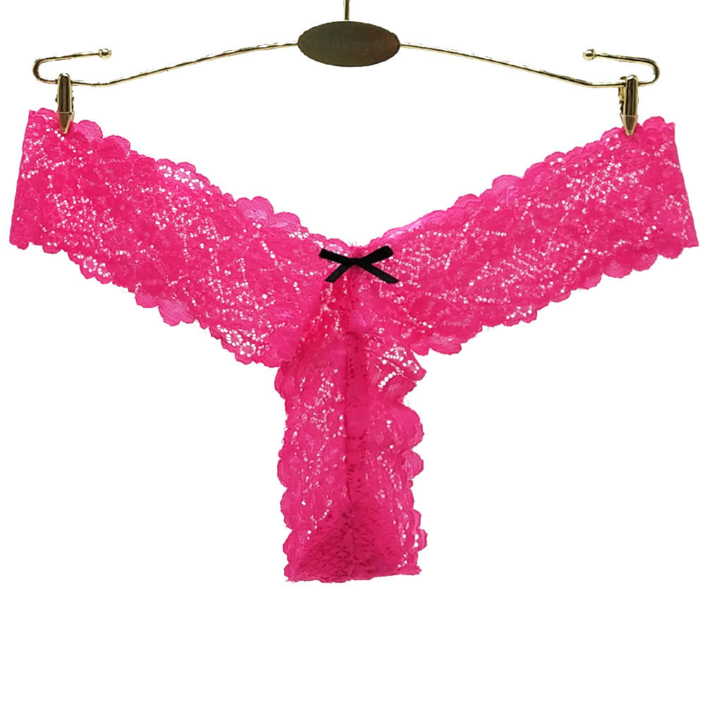 Stretch Lace Thong Panties - 2 Pack - product image 4