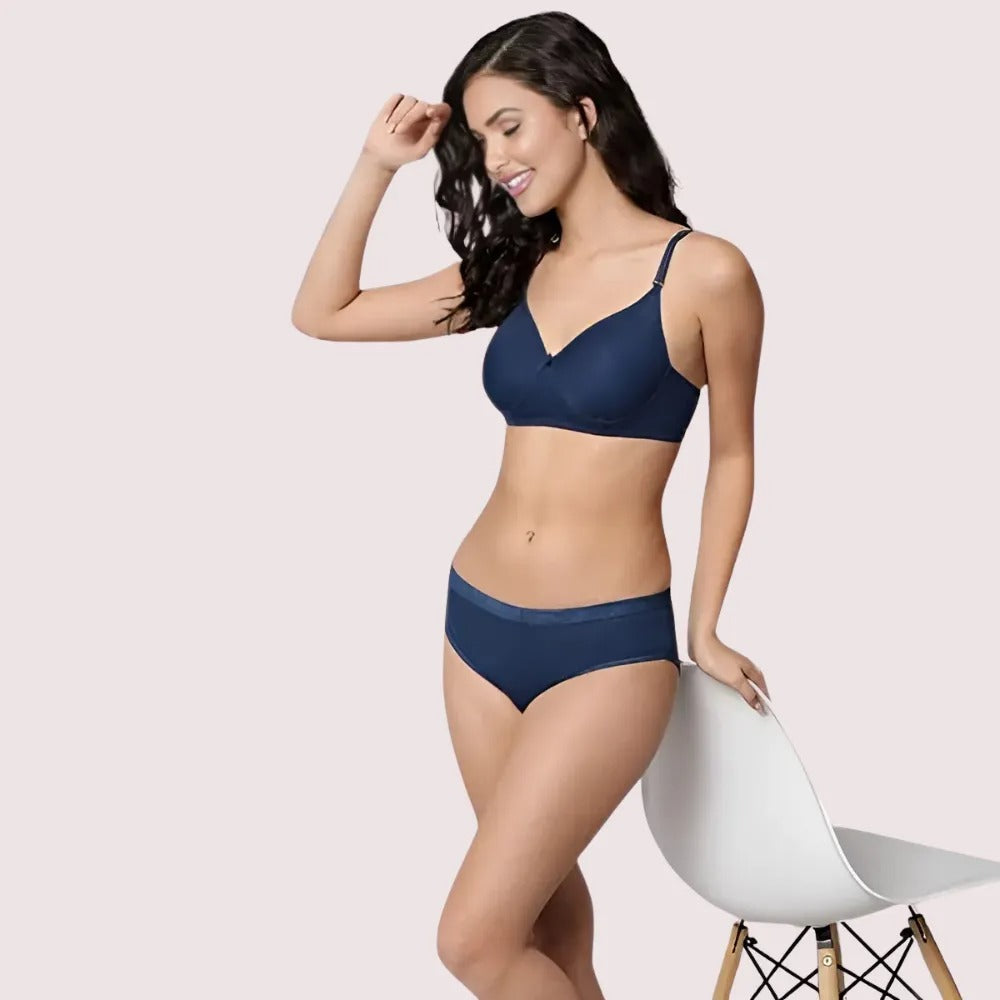 Classic Cotton Bra & Panty Set - 2 Pack - product image 2