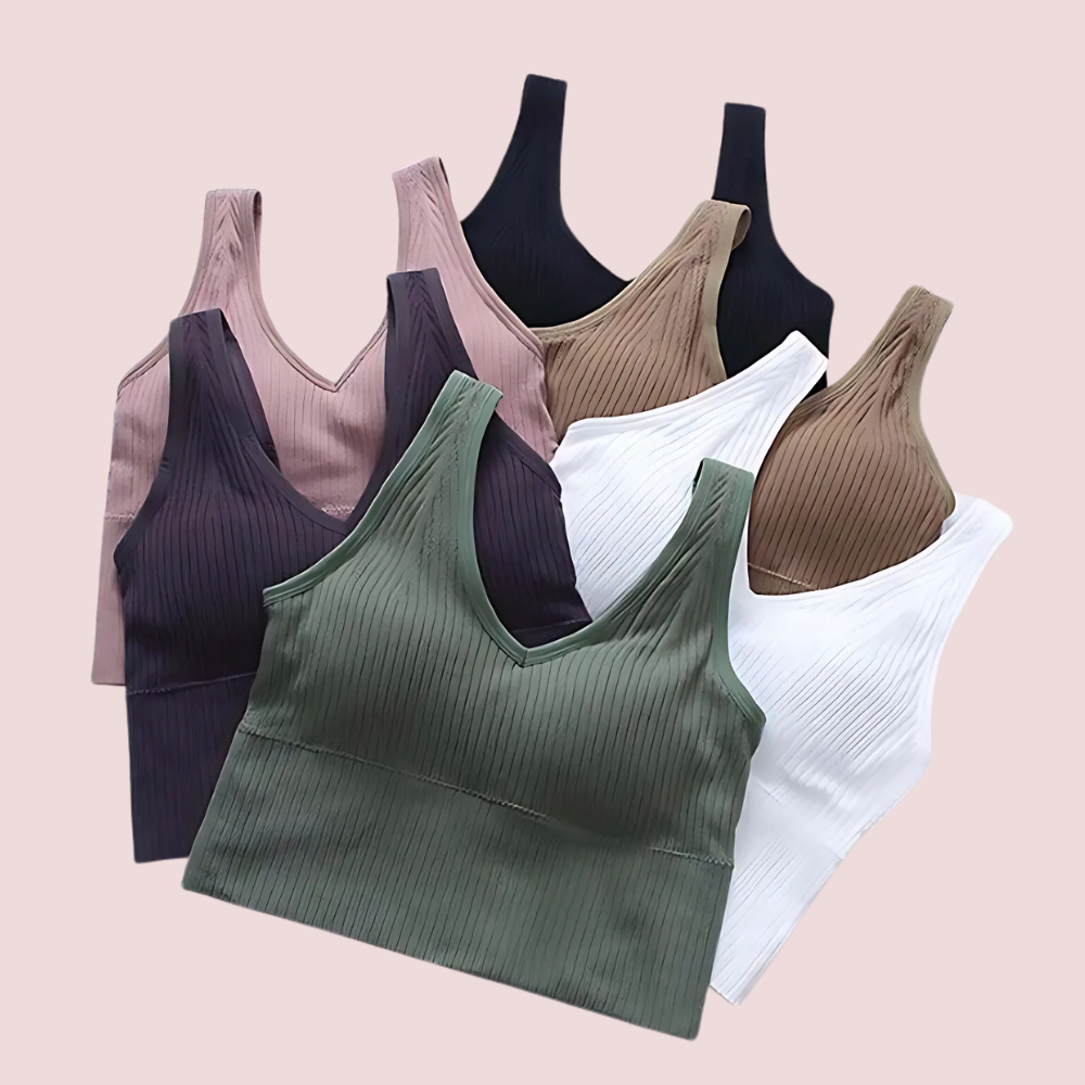 High Impact Padded Longline Sports Bra - 2 Pack - product image 3