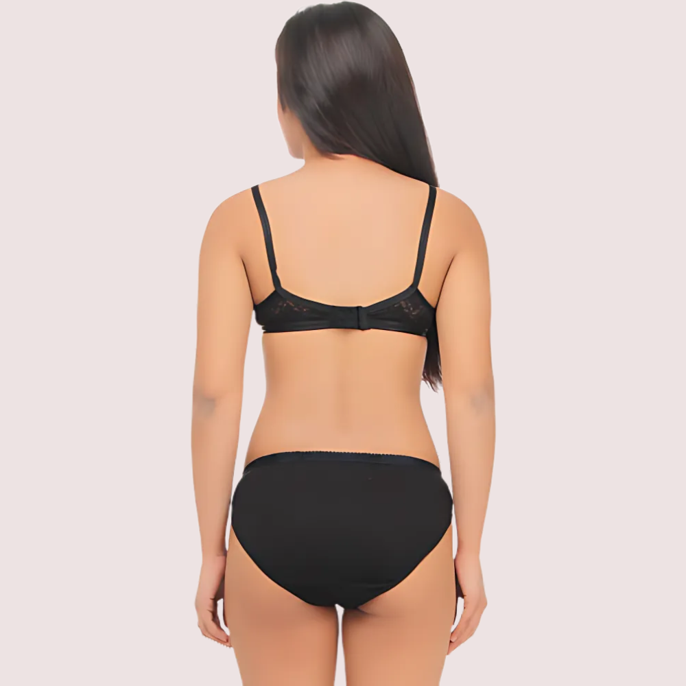 Black Absolute Everyday Bra Panty Set - product image 2