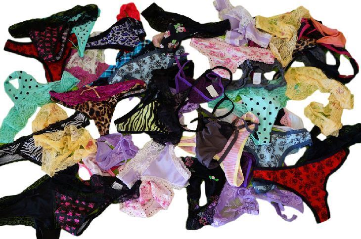 50 Women's Assorted Designs Thongs G-Strings - product image 3
