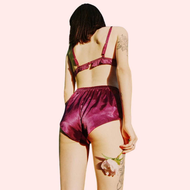 Timeless Pure Silk Satin Lingerie Set For Women - product image 1