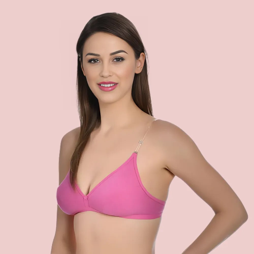 Bliss Wear Non-Wired Padded Bra Essentials - 6 Pack - product image 18
