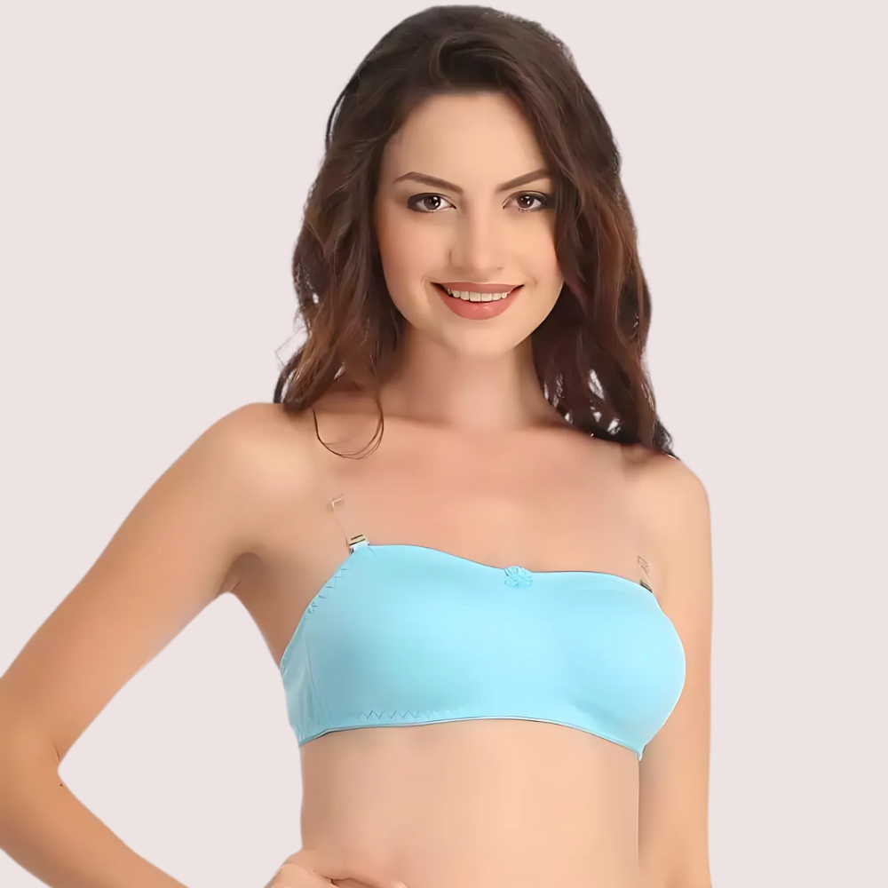 Women's Comfy Wire-Free Micro Touch Stretch Tube Bra - product image 1