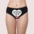 Playful Temptation Text Thong - product image 1