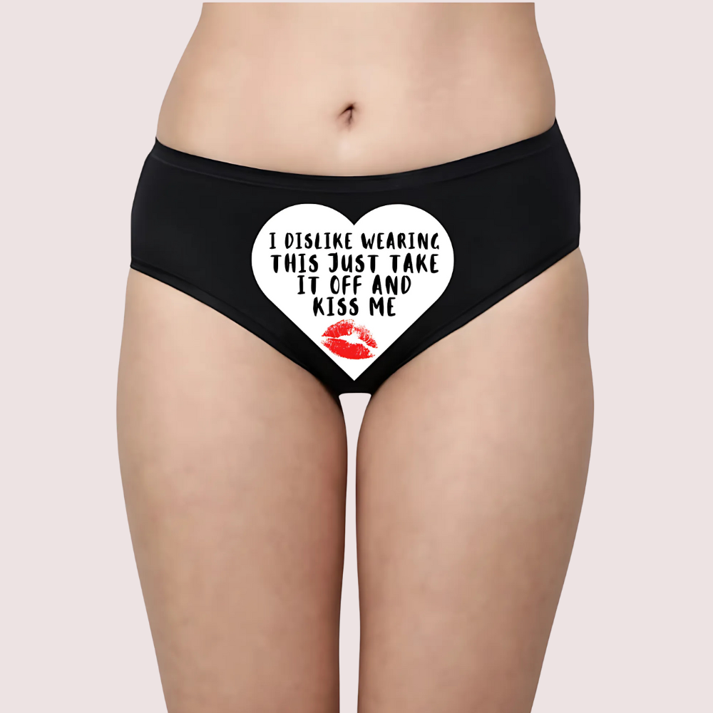 Playful Temptation Text Thong - product image 1