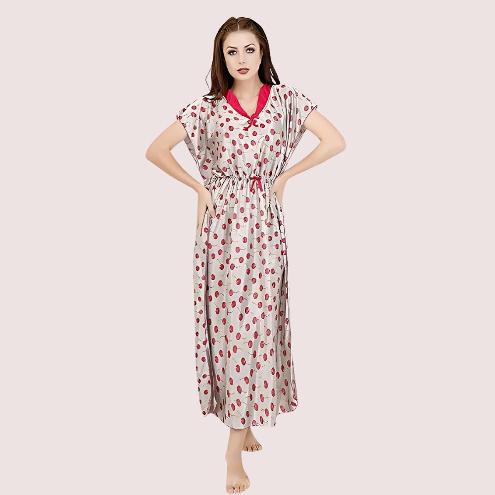 Luxurious Satin Maxi Sleepwear For Women - product image 1