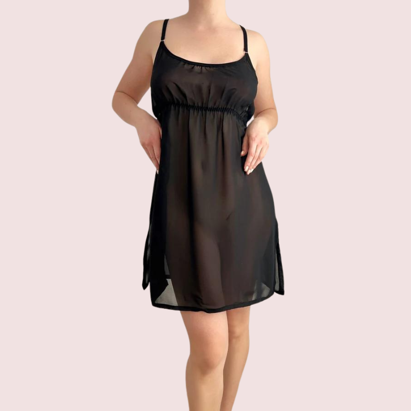 Transparent Babydoll Nightwear For Plus-Size Women's - product image 1
