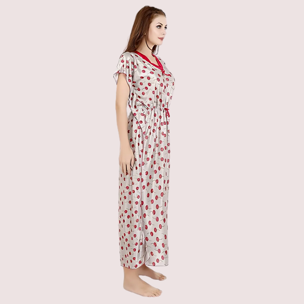 Luxurious Satin Maxi Sleepwear For Women - product image 3