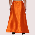 Women's Glossy Silk Underskirt Combo Orange Purple. - 2 Pack - product image 1